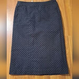 Luella Polka Dot Skirt With Heart And Bow Detail And Pockets! Wool